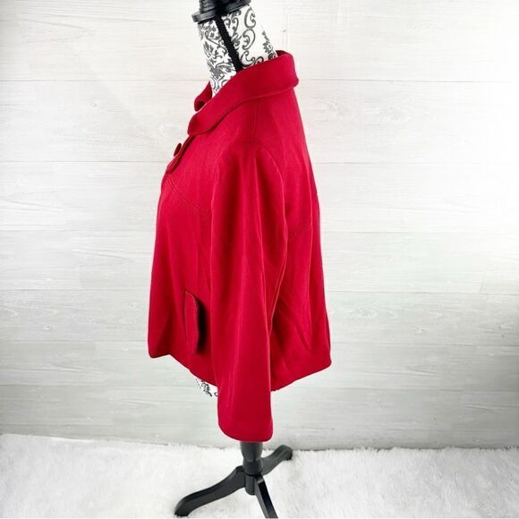 Sandro Sportswear Retro Swing Cape Blazer Jacket - Picture 6 of 8